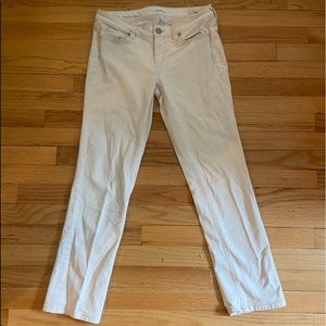Loft white jeans